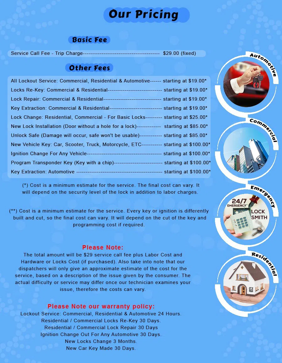 Clearwater Locksmith Service, Clearwater, FL 813-703-8188